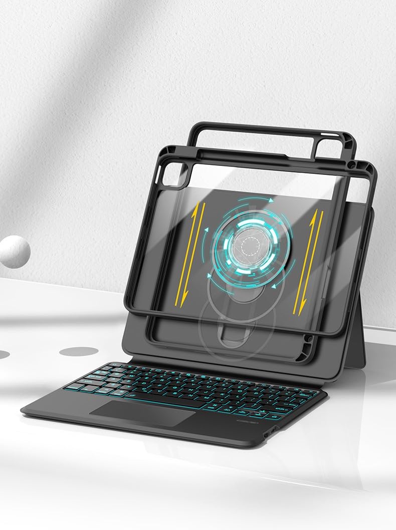 HOU タブレット用キーボードケース ホワイト Amazon.co.jp: HOU iPad Air 11インチ M2/M3 / iPad Air 10.9